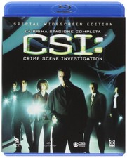Blu-ray *** CSI - LA PRIMA STAGIONE 1 COMPLETA *** (Fuori Catalogo)