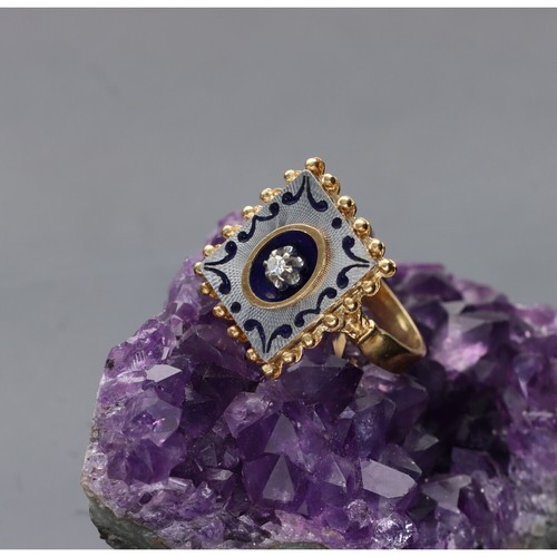 Anello vintage in oro - vintage,
