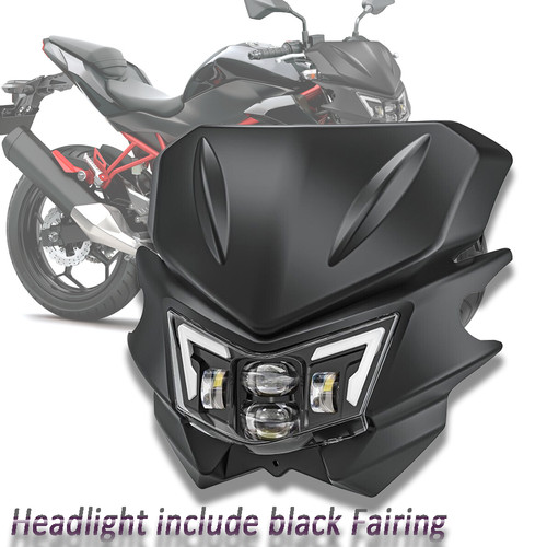 Faro proiettore anteriore moto