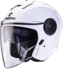 CASCO JET  CABERG SOHO BIANCO LUCIDO TAGLIA XL
