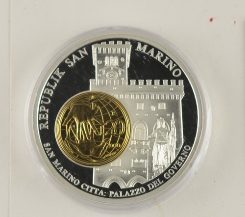 Medaglia san marino 2000 - medaglia,