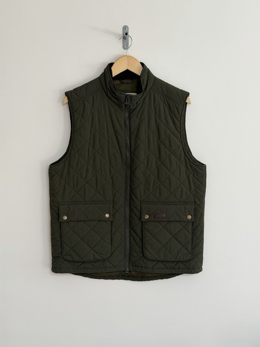 Barbour gilet verde trapuntato - gilet,