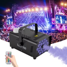 500W macchina della nebbia fumo telecomando 18LED RGB luce palco party show dj discoteca