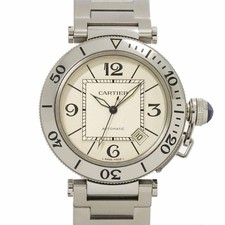 Orologio da uomo Cartier Pasha Seatimer W31080M7 automatico data quadrante ar...