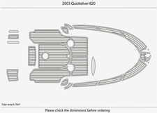 2003 Quicksilver 620 DuraEVA
