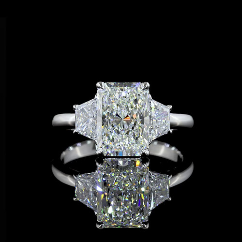 Anello fidanzamento con tre - con,
