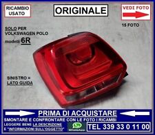 FANALE FARO POSTERIORE SINISTRO SX GUIDA -ORIGINALE- VOLKSWAGEN VW POLO 6R
