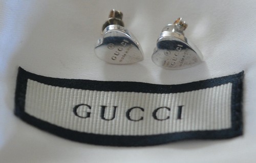 Gucci orecchini cuore borchie - orecchini,