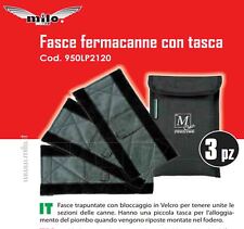 fascia ferma canna strip in velcro fermacanna pesca surfcasting carpfishing milo
