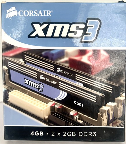 Corsair xms3 ddr3 2x2 - 4,