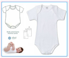 2 Body neonato ELLEPI manica
