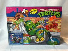 Playmates Toys 1991 TMNT LEO'S TURTLE TRIKE sigillato in fabbrica nella scatola