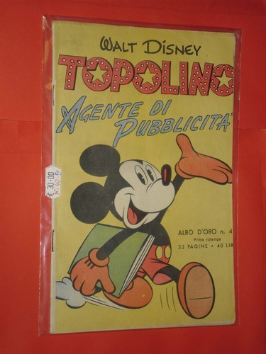 Albo oro topolino - albo, n°
