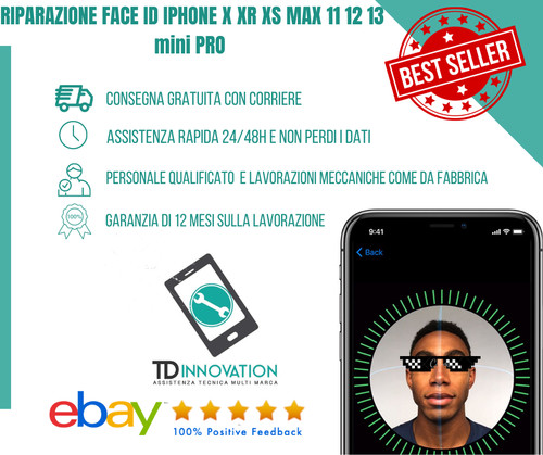 Riparazione face iphone - face, x