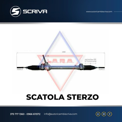 Scatola sterzo guida - sterzo, fiat
