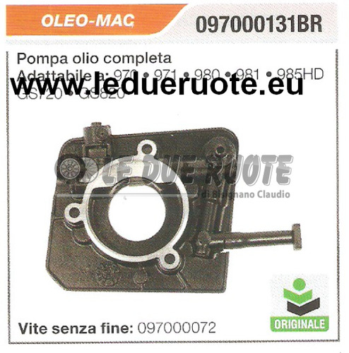 097000131br pompa olio - pompa,