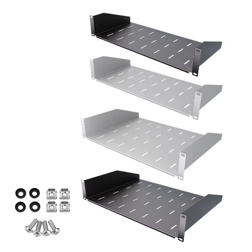 Mensola rack fissa 2u per - mensola,