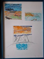 MARIO SCHIFANO - Serigrafia numerata e firmata - 123/150