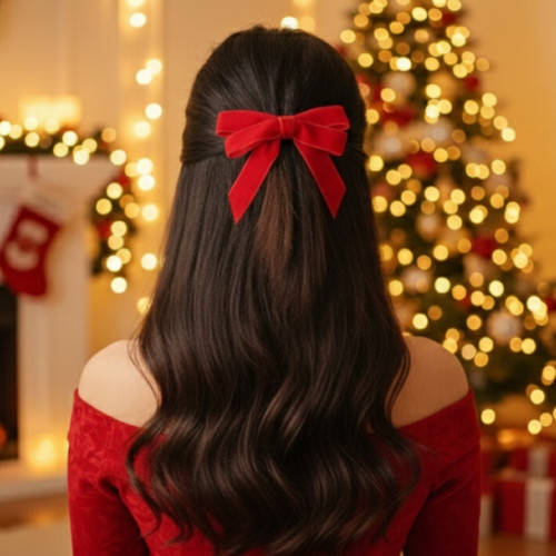 Fiocco capelli farfalla - fiocco,