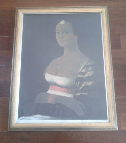 Quadro gioconda africana - "la,