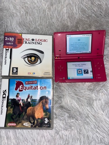 Nintendo dsi rosa 2 giochi - +,