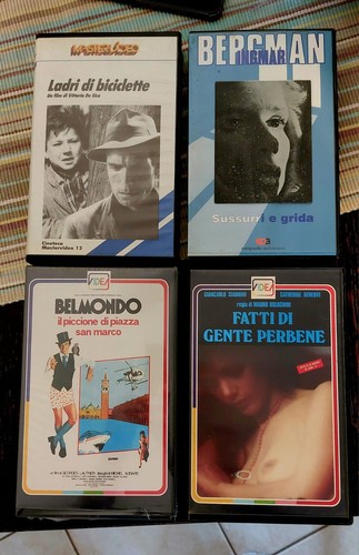 Lotto vhs italiani - 10, label