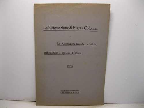 Sitemazione piazza - sitemazione,