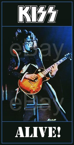 Kiss band ace frehley - kiss, vivo