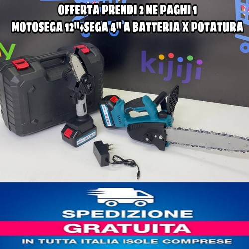 Offerta motosega sega 4 - 12"+,