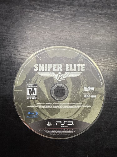 Sniper elite sony - elite, v2