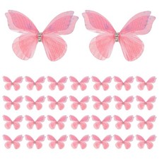 30Pcs Butterflies 1.2"x1.8"