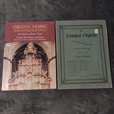 Spartiti per organo, set di 2