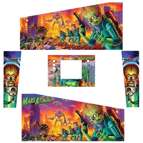 Stickers mars attacks - stickers, pour