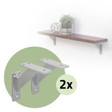 4x Mensole in alluminio