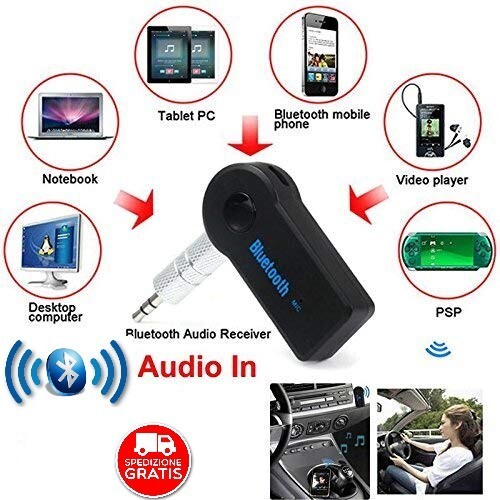 Ricevitore jack stereo auto - ricevitore,