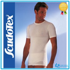 MAGLIA-CINTURA A MEZZE MANICHE CON FASCIA ADDOMINALE PANCIERA IN LANA SOSTIENE