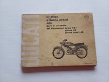 Ducati 48 Brisk-Piuma-Piuma Sport catalogo ricambi originale spare parts list
