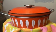 Vintage MCM Orange/White