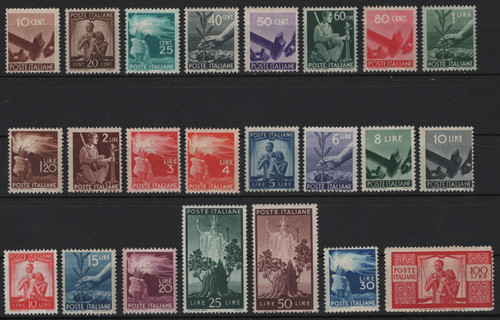 Italia 1945 serie - italia,