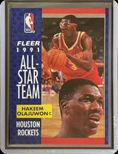 Hakeem Olajuwon - 1991 Fleer