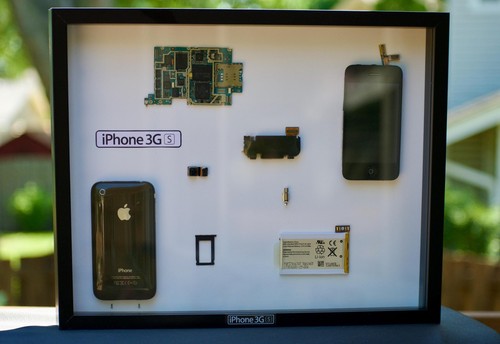 Shadowbox vintage iphone - shadowbox,