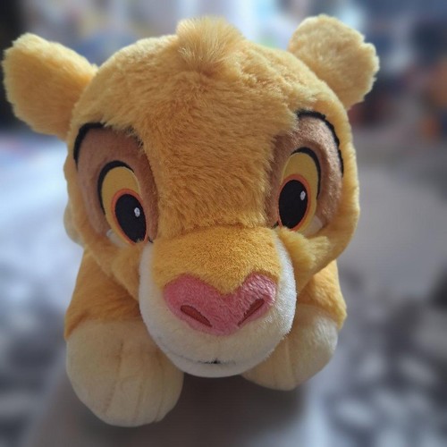 Peluche simba disney store - peluche,