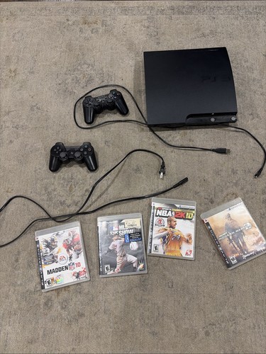 Playstation black very used - black,