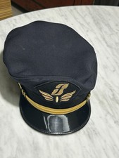 Cappello Ferrovie dello Stato FS Taglia 61 Berretto ferroviere galloni dorati