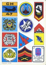 ETICHETTE MILITARI FUSTELLATE