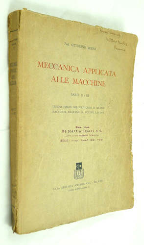 Sesini meccanica applicata - meccanica,