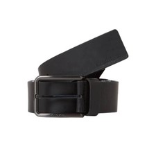 CALVIN KLEIN CINTURA UOMO LOGO IMPRESSO VERA PELLE FIBBIA BELT CINTA K50K510637