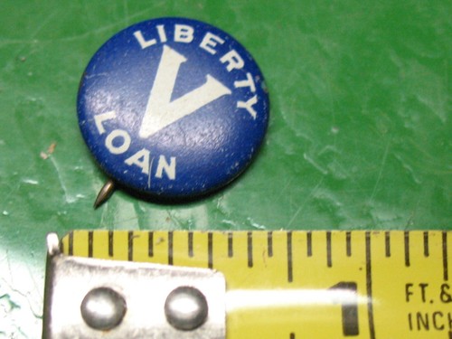 Liberty prestito pinback - liberty,