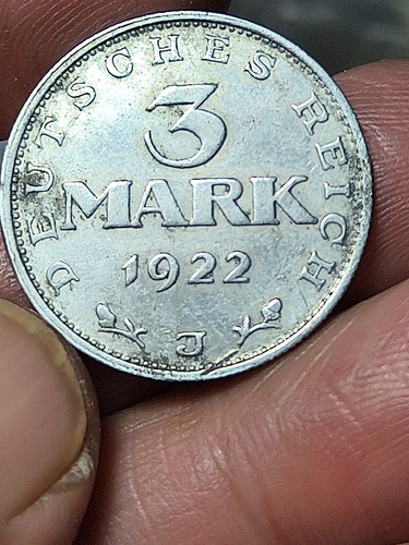Moneta mark 1922 deutsches - 3,