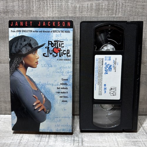 Poetic justice vhs 1993 tupac - justice,